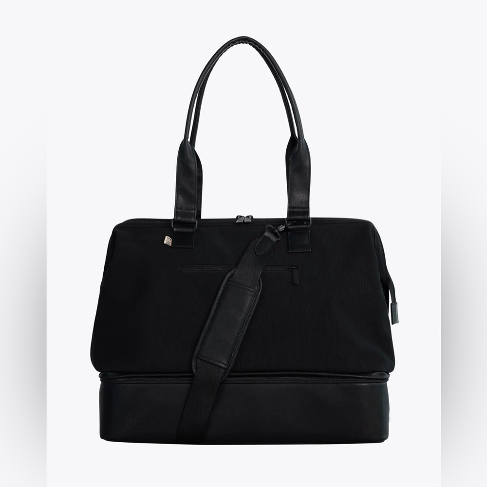 Beis Black Weekender Duffle Bag